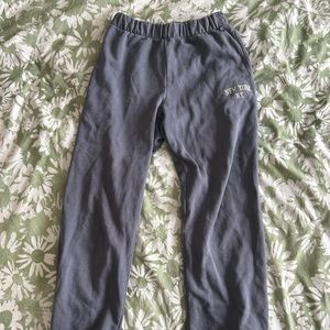 Brandt Melville John Galt Dark Blue New York Sweatpants